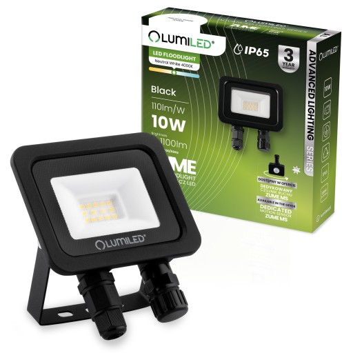 LED reflektor 10W 1100lm IP65 REFLEKTOR SLIM PREMIUM ALS LUMILED LAMP