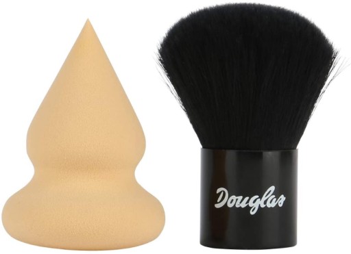 DOUGLAS SPONGE BLENDER KABUKI SET KEFY