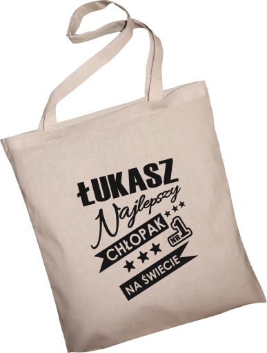 NÁKUPNÁ TAŠKA DARČEK PRIATEĽ MUŽ MUŽ MANŽEL MENO 9509