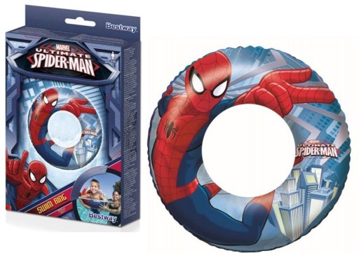 Nafukovací plavecký kruh Spider-Man 56 cm Bestway