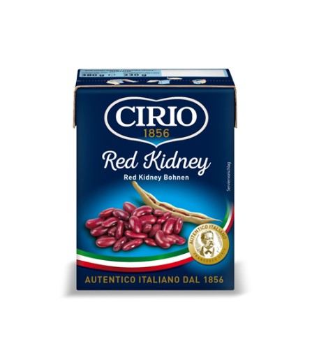 Červená fazuľa v balení Tetra Recart 380 g CIRIO