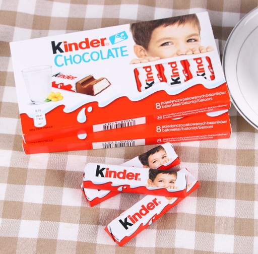 Kinder čokoláda 100g tyčinky mliečnej čokolády