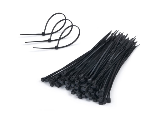 KABELOVÉ VIAZAČKY ČIERNE KABELOVÉ VIAZAČKY 3x150mm 100KS