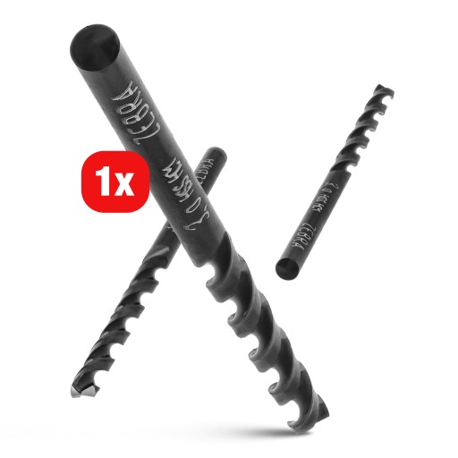 Vrták do kovu 3mm špirálový HSS ZEBRA DIN338 130° do ocele WURTH 3mm