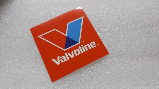 NÁLEPKA S LOGOM VALVOLINE OIL 7 x 7 cm