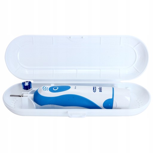 PÚZDRO NA ZUBNÚ KEFKU Oral-B, BIELE CESTOVNÉ POUZDRO