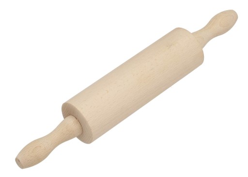 ECO DREW kuchynský drevený valček na cesto, 38 cm