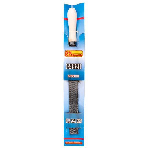 PLOCHÝ PILNÍK NA DREVO 250 mm Č. 2 S RÚČKOU UNIVERZÁL RICHMANN C4921