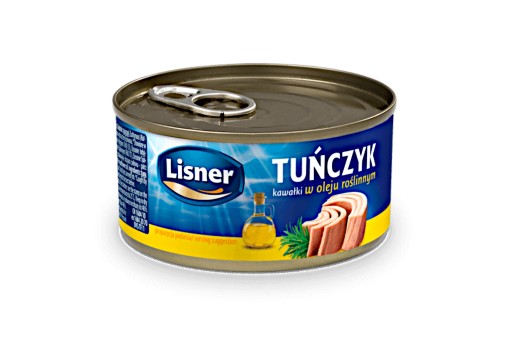 Tuniak lisnerský v oleji 170 g plechovka
