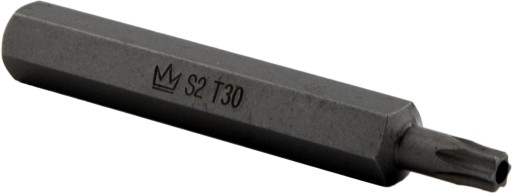 TORX BIT T30 x 75mm S2 s OTVOROM