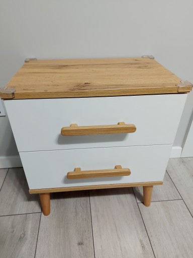 Drevená nábytková rúčka z dubu, dĺžka 160mm, rozteč 96mm POĽSKÝ VÝROBCA