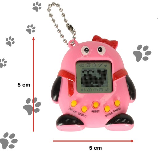 HRAČKA TAMAGOTCHI ELEKTRONICKÁ RUŽOVÁ HRA ZVIERATKA