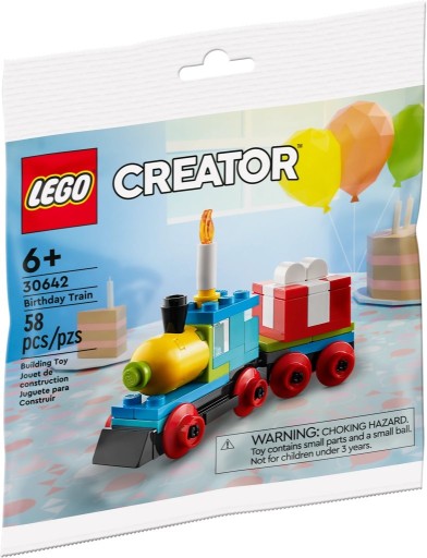 LEGO CREATOR 30642 Vlak Vlak Vlak + veľkonočná darčeková taška