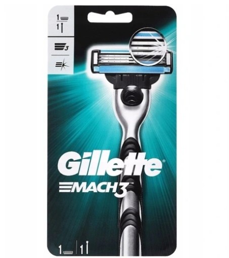 Holiaci strojček Gillette Mach 3 1 ks