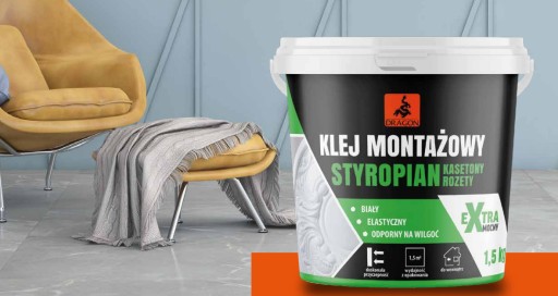 MONTÁŽNE LEPIDLO STYROPENOVÉ KAZETY 280 ML DRAGON