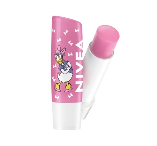 NIVEA Daisy Duck Disney Edition ošetrujúci rúž 4,8g