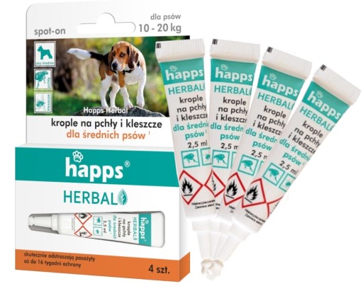 KVAPKY BCH A KLIŠŤOV pre PSOV 10-20 kg Happs