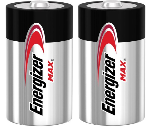 2x ENERGIZER ALKALICKÉ BATÉRIE LR20 D 1,5V