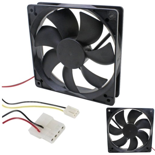VENTILÁTOR POČÍTAČA 120x120 CHLADIACI VENTILÁTOR