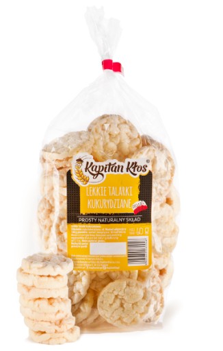 Kapitan Kłos Svetlé kukuričné plátky 60 g