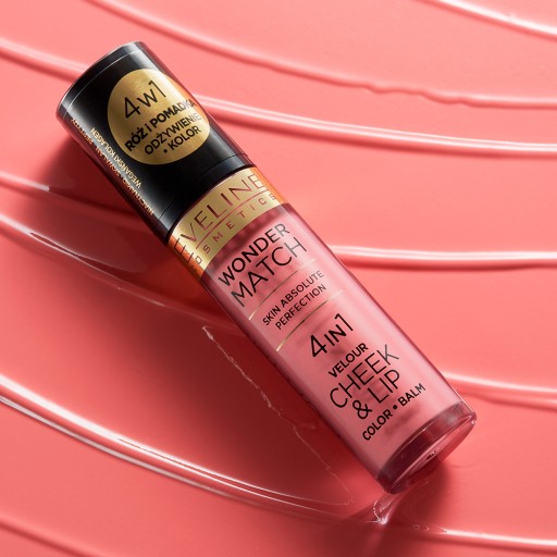 Eveline Wonder Match Blush and Liquid Lipstick 4v1
