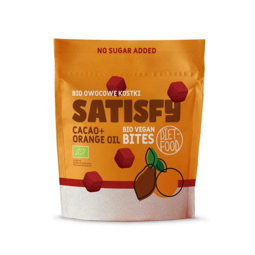 Ovocný snack, čokoláda s pomarančom, BIO 120g
