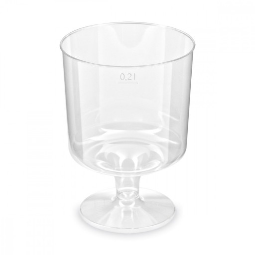 DEZERTNÉ Trubičky, okrúhle POHÁRE NA DEZERTY, OCHUTNÁVANIE NÁPOJOV, 200ml 10