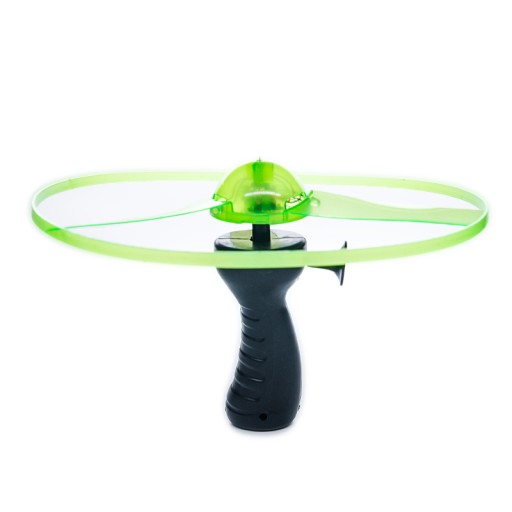 Odpaľovač lietajúci disk UFO vrtuľa svieti LED