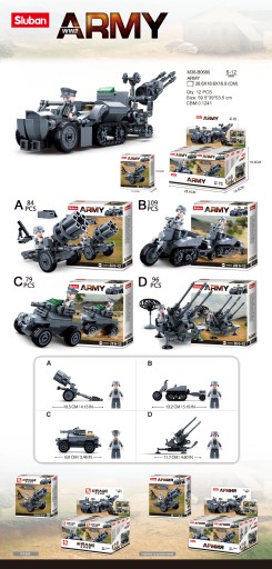 Sluban Army blokuje NEBELWERFER MISSIL LAUNCHER