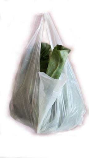 HDPE nákupné tašky, jednorazové biele tašky, 30x55cm, 200 ks, pevné, 6kg