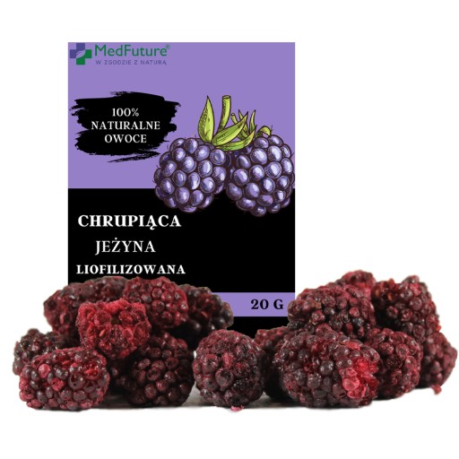 BLACKBERRY lyofilizované ovocie lyofilizované 20 g