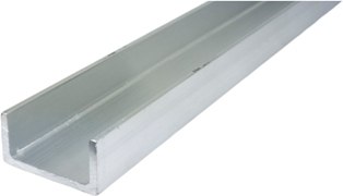 Hliníkový kanál 45x25x2,5 dĺžka 500mm (50cm)