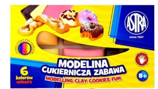 Cukrárska modelovacia hmota zábavná Astra 6 ks.
