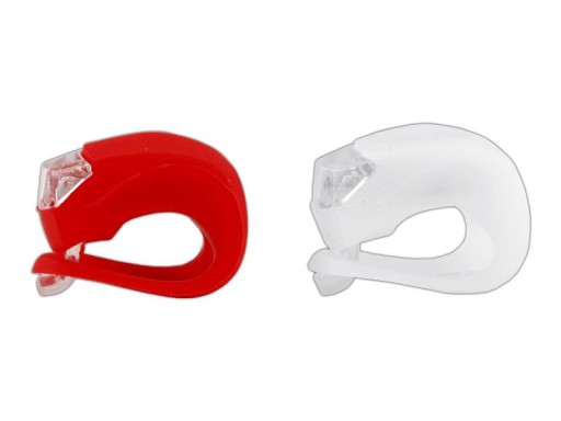 LED svetlá na bicykel, sada predné + zadné