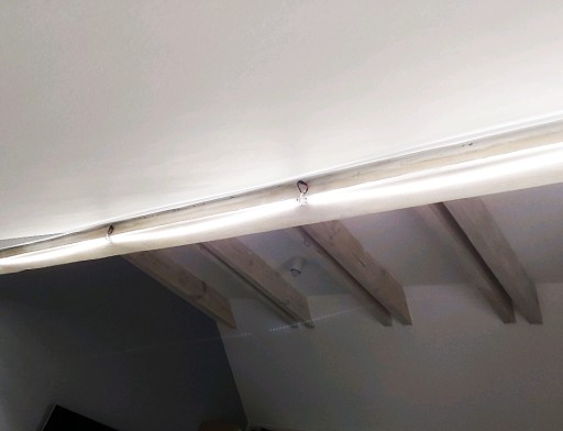 LED pásová nábytková lampa 100 cm studená