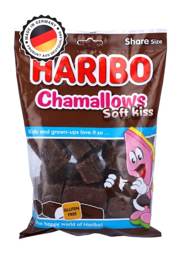 HARIBO chamallows vanilkové marshmallows v čokoláde