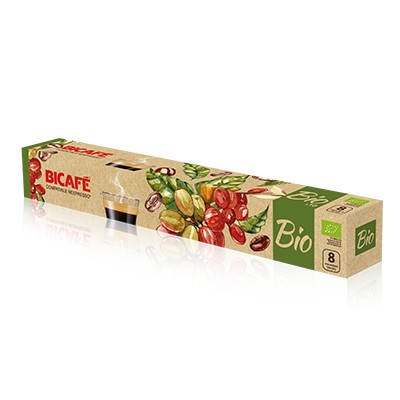 Bicafe PREMIUM BIO kávové kapsuly pre Nespresso 10
