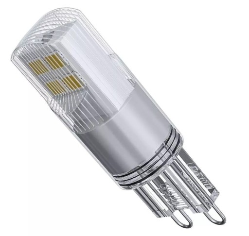 Klasická LED žiarovka JC G9 1,9W 210lm teplá biela