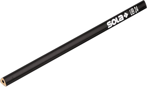 SOLA Čierna ceruzka na keramické obklady UB, 24 cm