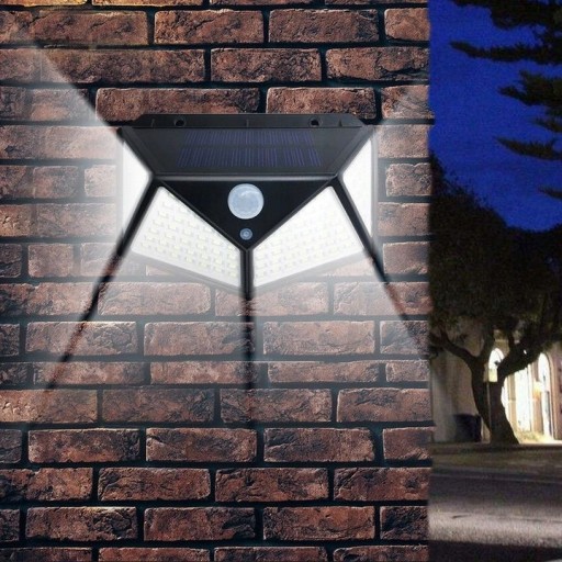 LED solárne svietidlo so senzorom pohybu a súmraku