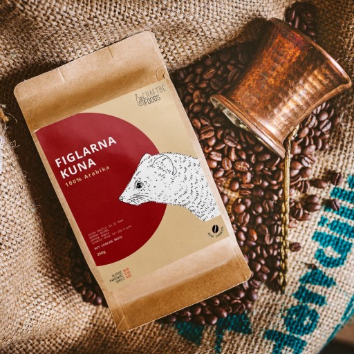 ČERSTVO PRAŽENÉ KÁVOVÉ ZRNKY CRAFTBE ČERSTVO PRAŽENÉ CRAFTBE 250G ČERSTVÉ Z PEČENÝCH