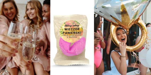Fortune cookie PINK s nálepkou
