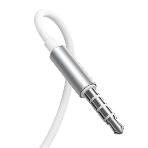 Káblové slúchadlá do uší Joyroom Wired Series JR-EW03 – strieborné