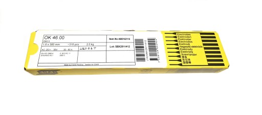 ESAB RUTIL ZVÁRACIE ELEKTRÓDY Ø 1,6 x 300 mm NORMÁLNA OCEL sada = 10 ks