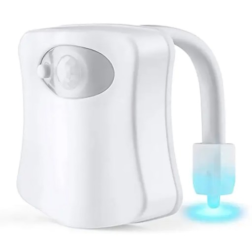 LED LAMPA PRE WC, SENZOR POHYBU A SVETLA