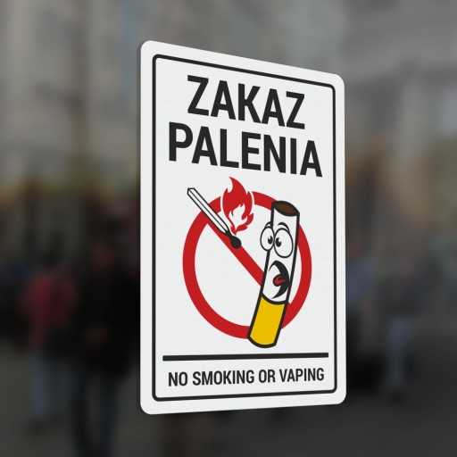 Nálepka - Zákaz fajčenia 10x15