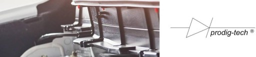 VEĽKÝ KRYT NA MERAČKU NÁTERU Prodig-Tech, ČIERNA, PU KOŽA