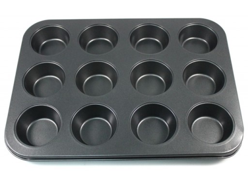 PODNOS NA MUFFINY + 12 SILIKÓNOVÝCH KOŠÍKOV