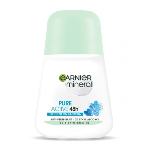 GARNIER ROLL-ON MINERAL PURE ACTIVE 48H