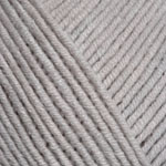 Jeans Yarn Umelecká priadza, ľanová sivá - 49